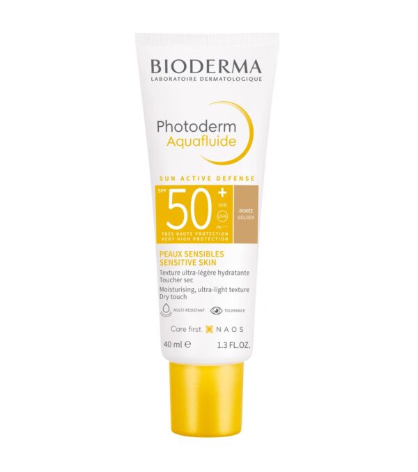 Bioderma - Tinted sunscreen fluid Photoderm Aquafluide SPF50+